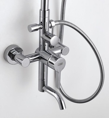 【GIZIL吉之萊品牌 供應三功能淋浴大花灑B008 經久耐用】價格,廠家,圖片,淋浴器/淋浴柱/花灑,開平市水口鎮吉之萊水暖制品廠-