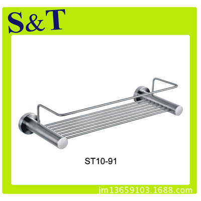 【外貿(mào)工廠 不銹鋼毛巾架浴巾架 單層毛巾架單層浴巾架 帶護(hù)欄】價格,廠家,圖片,其他水暖衛(wèi)浴五金,蓬江區(qū)夢溪金屬制品廠-